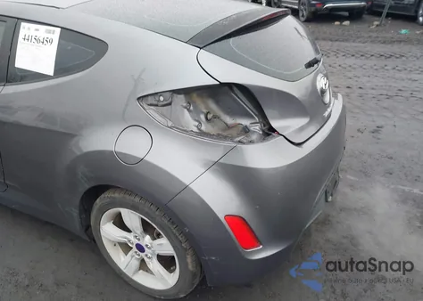 2014 Hyundai Veloster Base W/Black из США, поврежденный, VIN KMHTC6AD2EU194650
